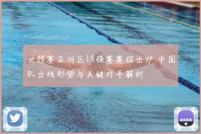 世预赛亚洲区18强赛赛程出炉 中国队出线形势与关键对手解析